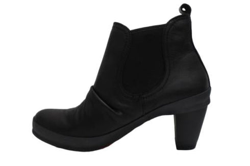 【SPINGLE NIMA NIMA706 ブラック】本革サイドゴアブーティ